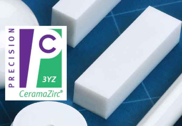 Ceramic Material - CeramaZirc 3YZ (Sintered Zirconia)