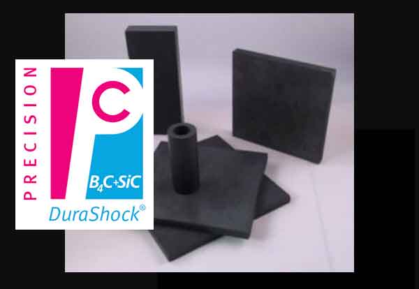 Ceramic Material - DuraShock (Boron Carbide & Silicon Carbide Composite)